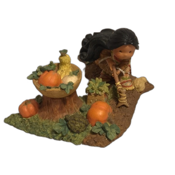 Friends of the feather “she who plants seeds of friendship” 1998 enesco - Picture 2 of 8